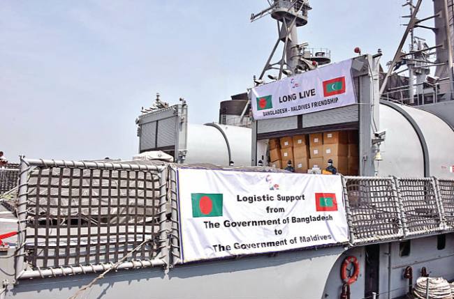 Logistics Operation to Maldives – True Example of Naval Diplomacy